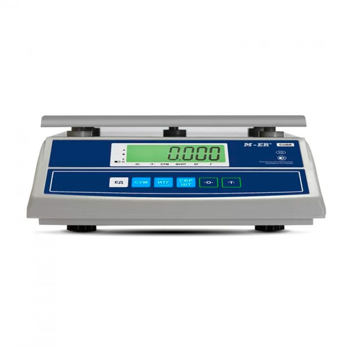 Фасовочные настольные весы M-ER 326 AFL Cube LCD